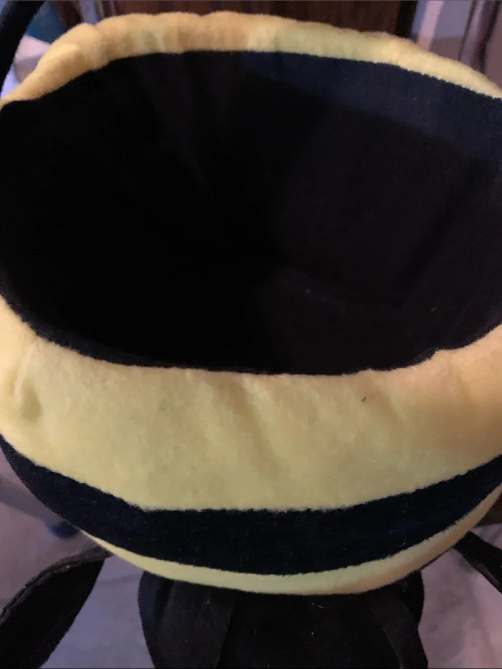 Plush Bee Candy Bag for Kids - Yellow and Black